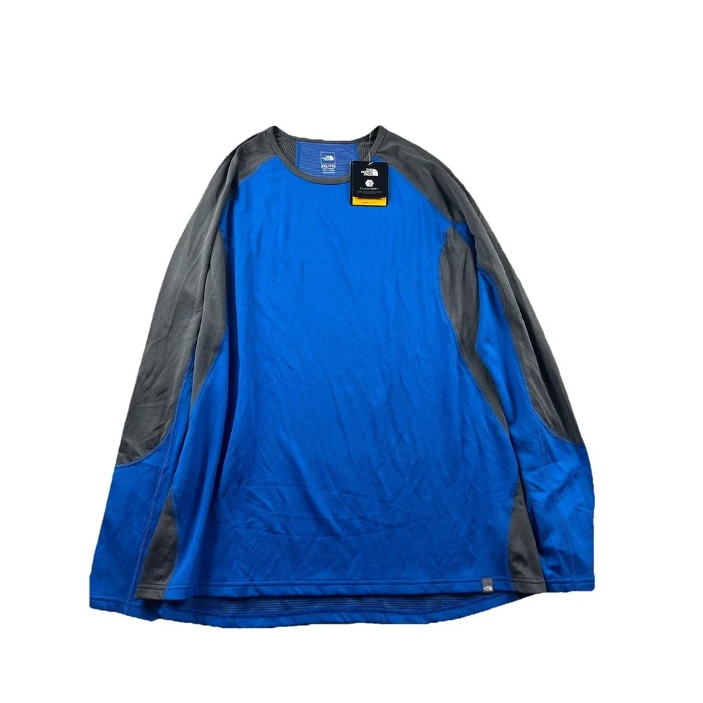 The North Face FlashDry Shirt Long Sleeve Warm Crew Performance Men's‎ XXL NWT